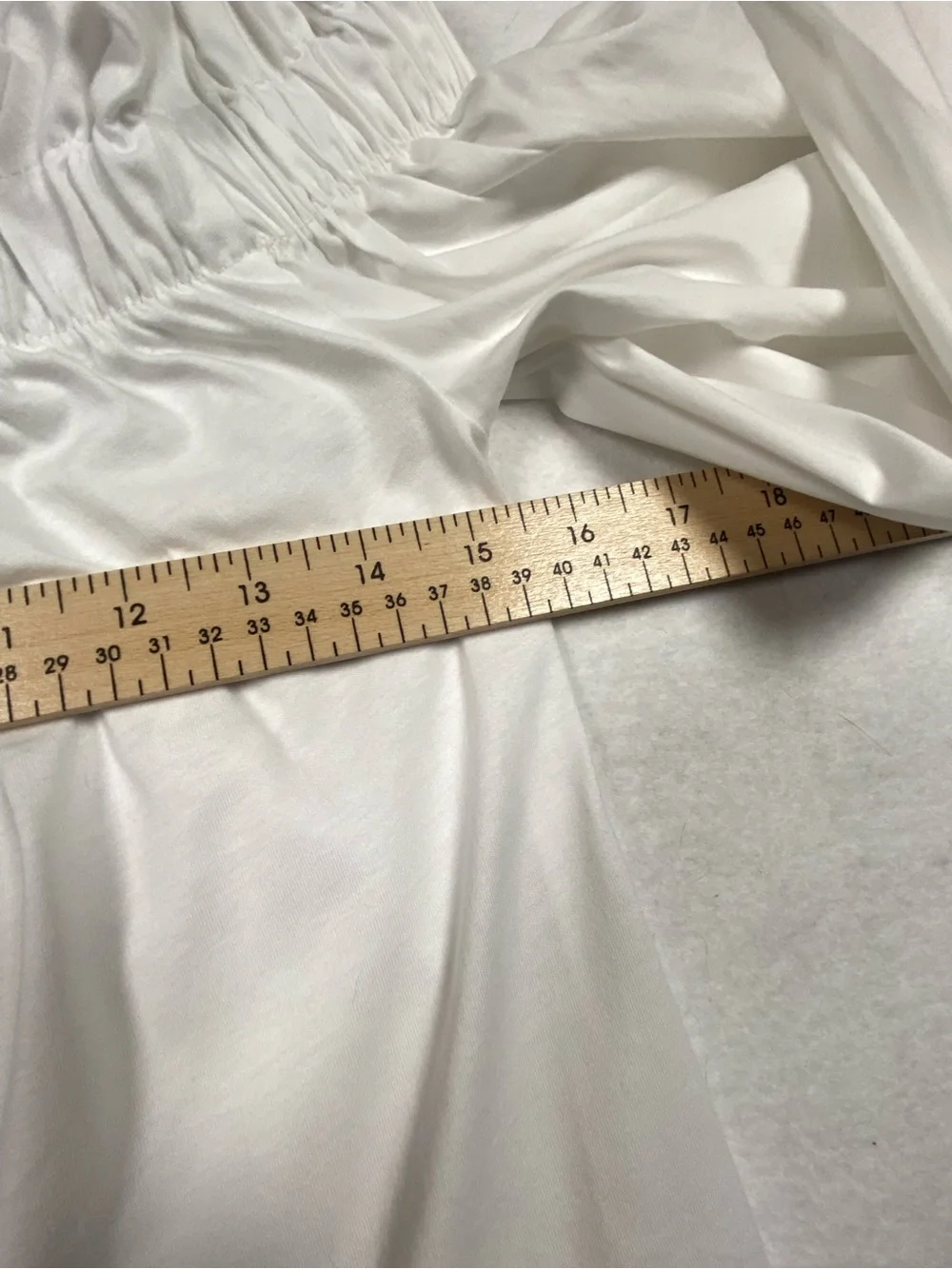 Banana‎ Republic Cotton White Off-Shoulder Ruffle Sleeve Top- XSmall, Summer